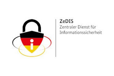 Hier ist das Logo vom Zentralen Dienst für Informationssicherheit (ZeDIS) zu sehen. (Quelle: ITZBund) Hier ist das Logo vom Zentralen Dienst für Informationssicherheit (ZeDIS) zu sehen.