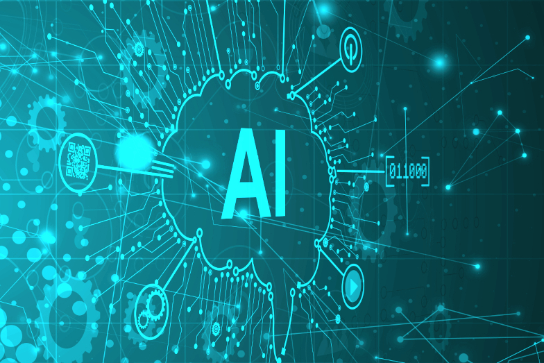 Grafik mit einem stilisierten menschlichen Gehirn und dem Text „AI“ für Artificial Intelligence (Englisch: Künstliche Intelligenz) (Quelle: Adobe Stock / kras99) Grafik mit einem stilisierten menschlichen Gehirn und dem Text „AI“ für Artificial Intelligence (Englisch: Künstliche Intelligenz)