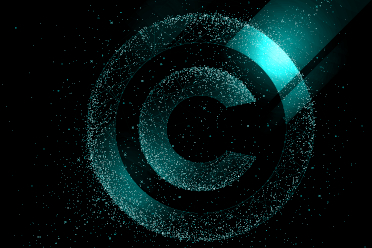 Symbolbild für Copyright: Stilisierte Darstellung des Copyright-Symbols „C“.