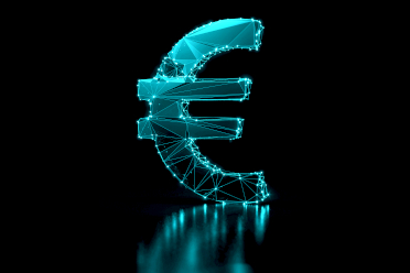 Symbolbild: Stilisierte Darstellung des Euro-Symbols.